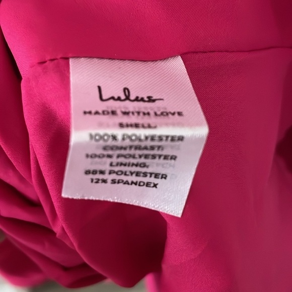 Lulus What a Gift Hot Pink Bow Strap Midi Dress - Picture 5 of 8